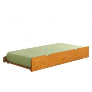 GK033 - Oak : Giường Kéo Phụ Sát Đất - Gầm Giường